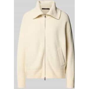 Gebreid jack met ritssluiting