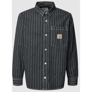 Regular fit vrijetijdsoverhemd met streepmotief, model 'ORLEAN'