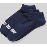 Levi's - Enkelsokken - Donkerblauw - Zacht Katoen - Verpakking van 3 Stuks