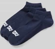 Levi's - Enkelsokken - Donkerblauw - Zacht Katoen - Verpakking van 3 Stuks