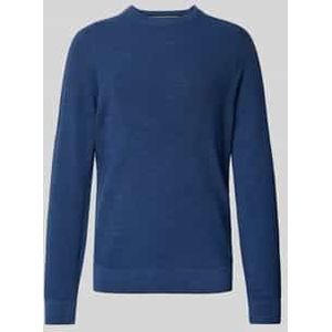 Gebreide pullover met labeldetail, model 'ROY'