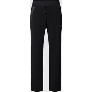 Sweatpants met labelapplicatie, model 'PANTALONI'