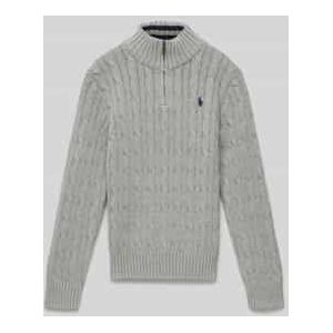 Polo Ralph Lauren - Gebreide Pullover - Regular Fit - Kabelpatroon - Katoen