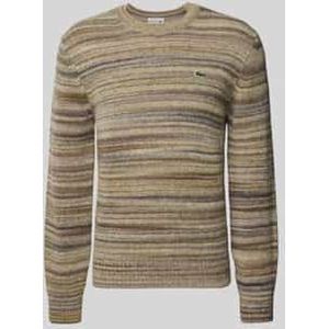 Regular fit gebreide pullover van wolmix