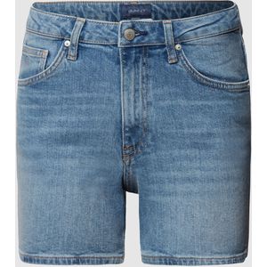 Korte jeans met logostitching