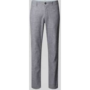 TOM TAILOR - 1044713 - Chino Broek - Tarmac Grey Chambray - Regular Fit