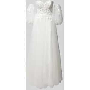 Off shoulder-bruidsjurk met kant