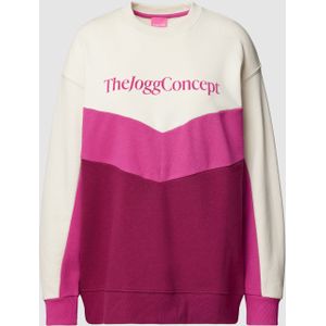 Sweatshirt met logoprint, model 'SAFINE CUT SWEATSHIRT'