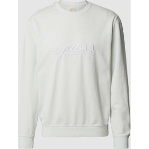 Sweatshirt met labelstitching