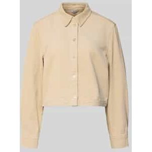 Regular fit corduroy overhemdblouse met knoopsluiting, model 'Azzuri'