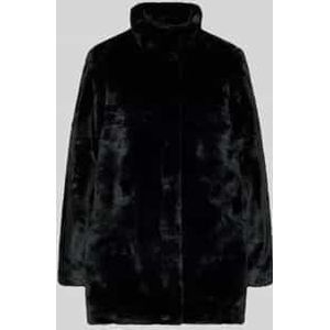 Only - ONLVIDA FAUX FUR COAT - Lange Jas - Zwart