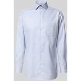 OLYMP - Luxor - Overhemd - Zilvergrijs - Strijkvrij - Boordmaat 46