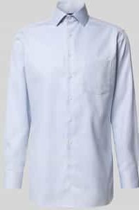 OLYMP - Luxor - Overhemd - Zilvergrijs - Strijkvrij - Boordmaat 46