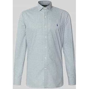 Regular fit zakelijk overhemd met kentkraag