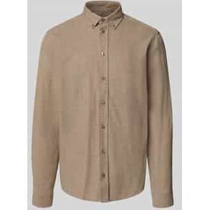 Regular fit vrijetijdsoverhemd met button-downkraag, model 'PONTUS'