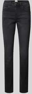 Brax Dames  Style SHAKIRA USED DARK GREY, denim donkergrijs, maat 34