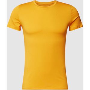 T-shirt in effen design, model 'Tencel'