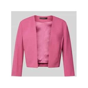 Kort cocktailjasje met opengewerkte voorkant