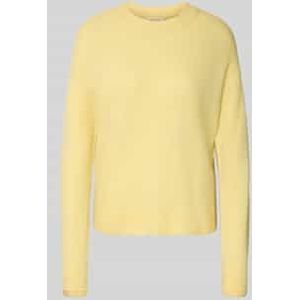 Wollen pullover met ronde hals