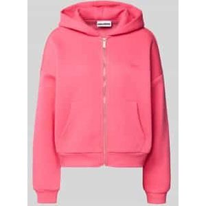 Oversized sweatjack met capuchon