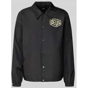 Regular fit jack met logopatch, model 'Venice'