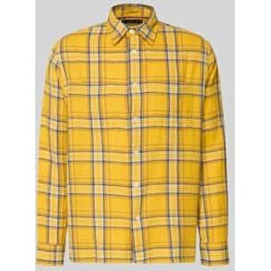 Relaxed fit vrijetijdsoverhemd van puur katoen