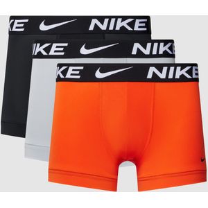 Boxershort met elastische band met logo in een set van 3 stuks