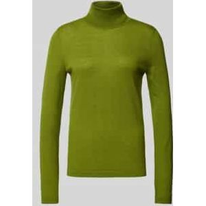 Gebreide pullover met ribboorden