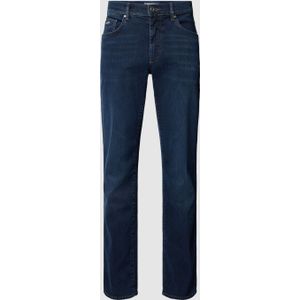 Straight leg jeans in 5-pocketmodel, model 'CADIZ'