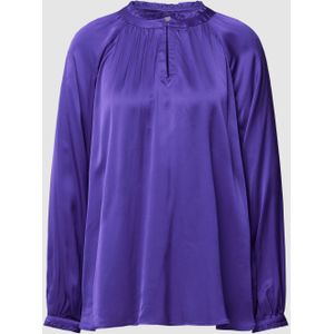 Blouse met volantzoom