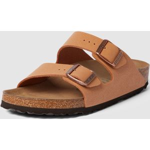 Sandalen met labeldetails, model 'Arizona'