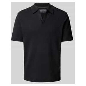 Marc O'Polo - Herenpoloshirt - Effen - Jacquard Piqué-Jersey