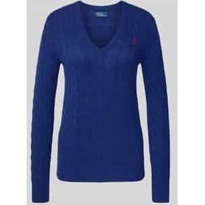 Gebreide pullover van een mix van wol en kasjmier, model 'KIMBERLY'