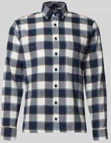 BRAX - Slim Fit Vrijetijdsoverhemd - Katoen - Model 'KAY'