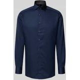OLYMP - Modern Fit - Zakelijk Overhemd - Puur Katoen - Kentkraag