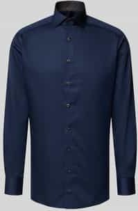 OLYMP - Modern Fit - Zakelijk Overhemd - Puur Katoen - Kentkraag
