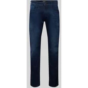 Slim fit jeans in 5-pocketmodel, model 'ANBASS'