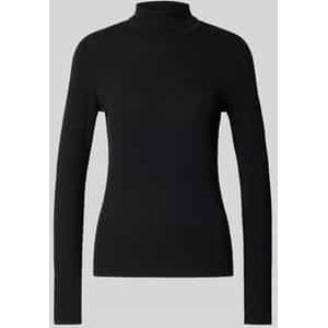 Slim fit turtleneck met viscose