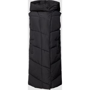 Lang gilet met capuchon, model 'TALLY'