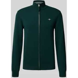 Gant - Superfine Lambswool - Cardigan - Met Volledige Rits