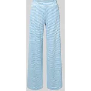 Flared cut broek met steekzakken