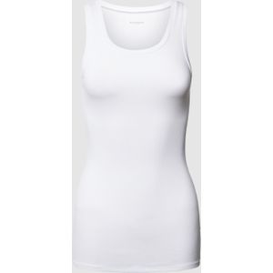 Tanktop met fijnrib, model 'PURE RIB'