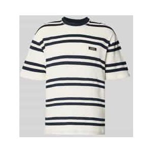 T-shirt met labeldetail