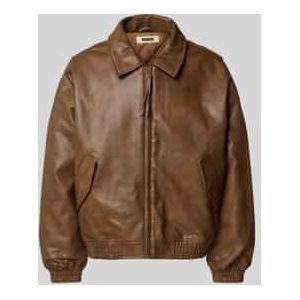 Jack in leerlook, model 'Bao'