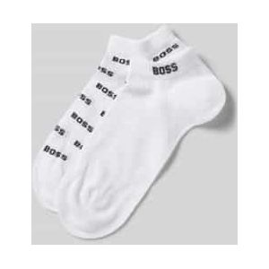 Enkelsokken - Wit - Katoenmix - Elastisch