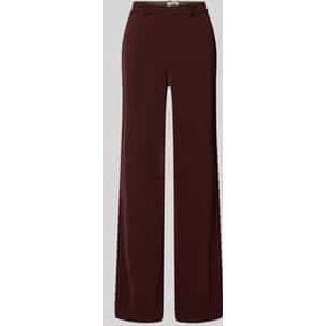 Flared fit pantalon met achterzakken, model 'Argue'