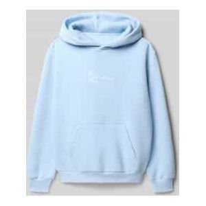 Karl Kani - Essential - Sweatshirt - Lichtblauw - Capuchon