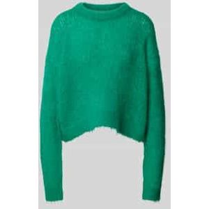 Gebreide pullover met ribboorden, model 'BYMI'