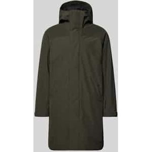 Regular fit jack met logoprint, model 'Treeline'