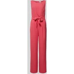 Jumpsuit met strikceintuur